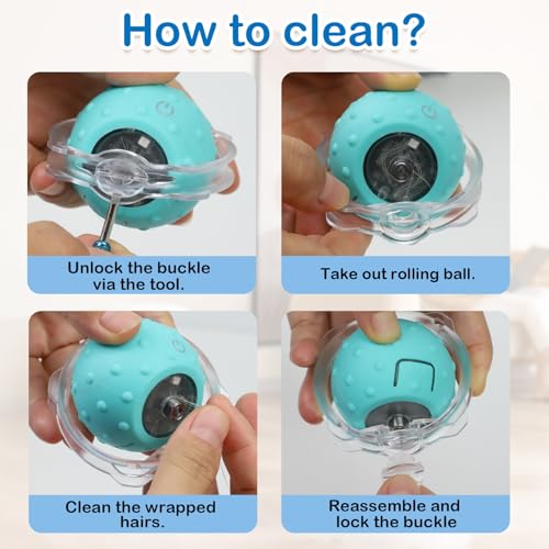 Interactive Cat Toys for Indoor Cats (green)