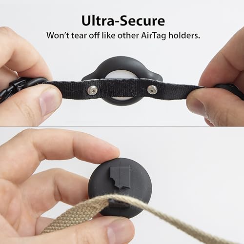 AirTag Cat Collar Holder (4 Pack - Without Collar)