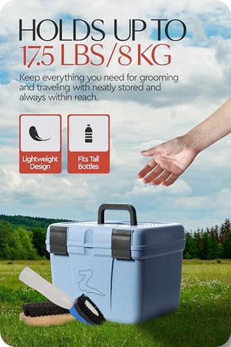 Smart Grooming Box for Horses (Baby Light Blue / One Size)