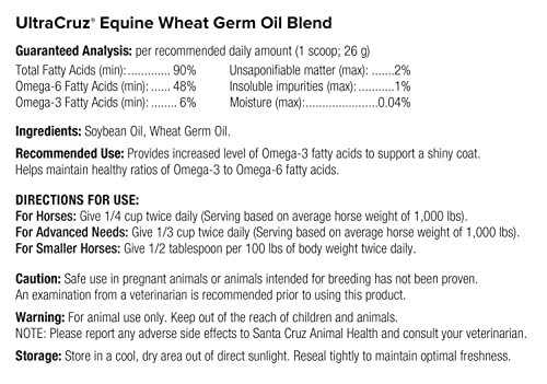 Equine Wheat Germ Oil Blend