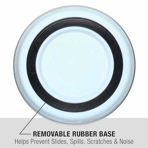 Bella Dog Bowls (Murano Blue / X-Large (65-100lbs))