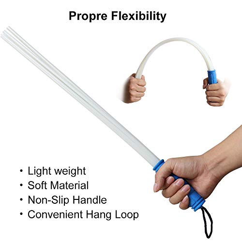 Dog Bite Training Set Professional Dog Bite Sleeve Arm with Whip Agitation Stick for Dogs Training Equipment Protection for Biting Playing Tugging Toy Interactive Pitbull German Shepherd Puppy K9 (Red)