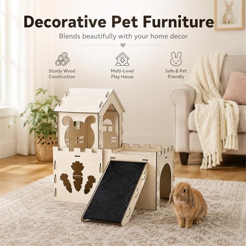 Large Bunny House and Hideouts