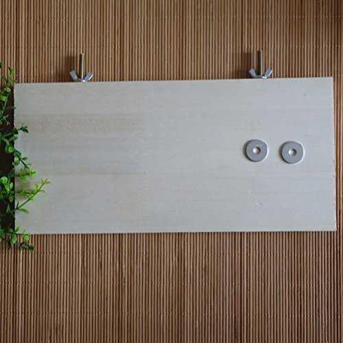 1Pc Pet Parrot Bird Cage Perches Square Wooden Stand Corner Shelf Laddered Platform Animals Springboard Budgie Toys Bird Tree Perches for Parakeets Hamster Pizies (Type6)
