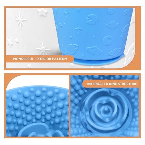 Dog Lick Bowl (M-L / Blue)