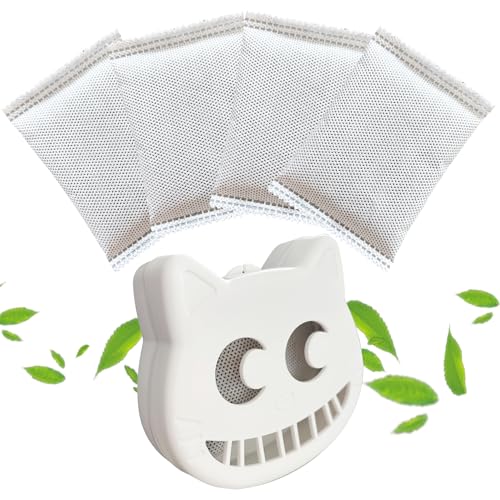 Unscented Cat Litter Box Deodorizer for Fumoi Automatic Litter Box (White)