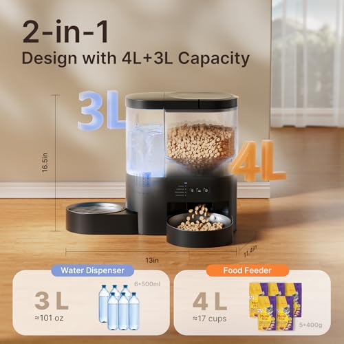 Automatic Cat Feeder and Water