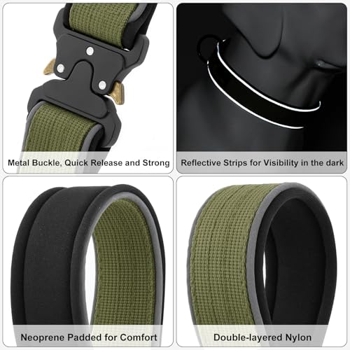 Tactical Dog Collar (XS / Ranger Green)