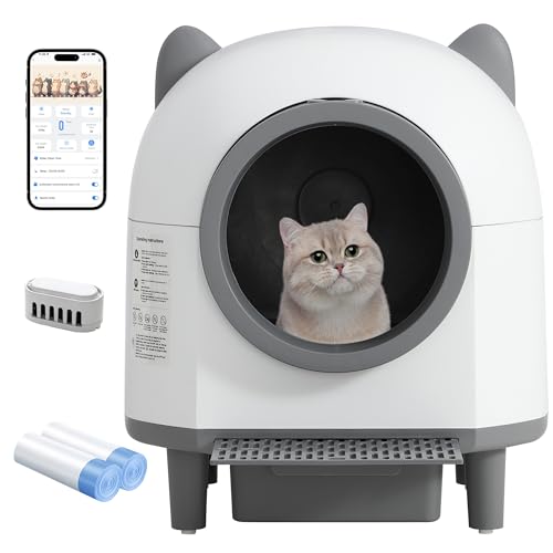 Automatic Cat Litter Box for Multiple Cat