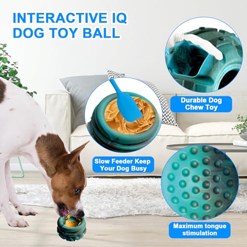 Interactive Dog Chew Toy (Classic Blue / Medium)
