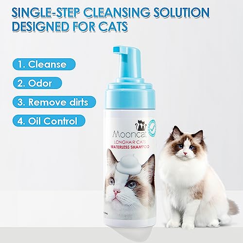 Waterless Cat Shampoo Foam