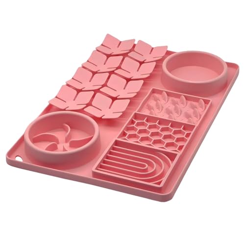 Slow Feeder Bowl (Pink)