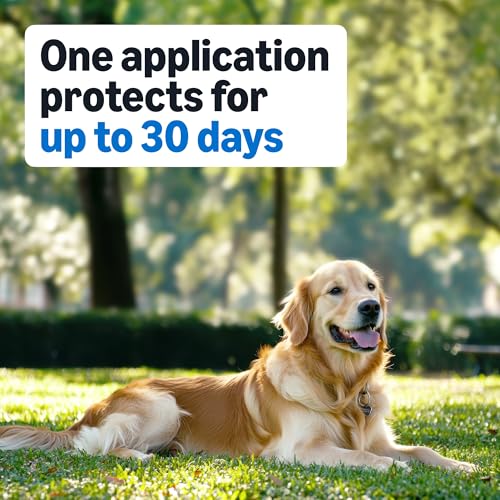Flea and Tick Topical Treatment for Medium Dogs (3 Count (Pack of 1))