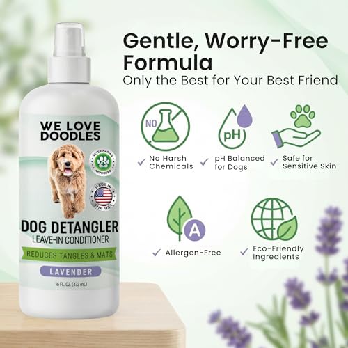 Dog Shampoo & Dog Detangler Spray