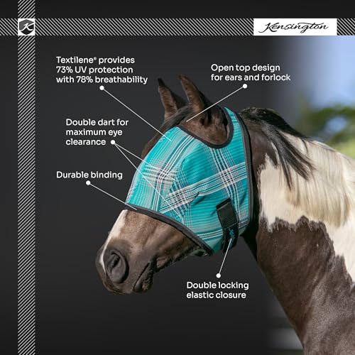 Kensington Fly Mask Web Trim (M (Small Horse))