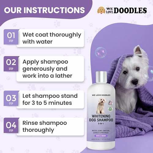 Dog Whitening Shampoo & Conditioner