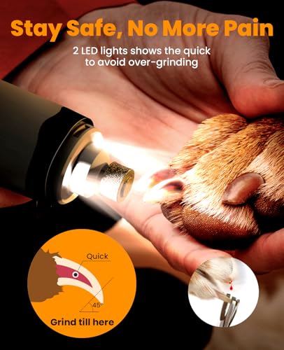 3 in 1 Dog Nail Grinder & Paw Trimmer Kit (3-in-1 Set)