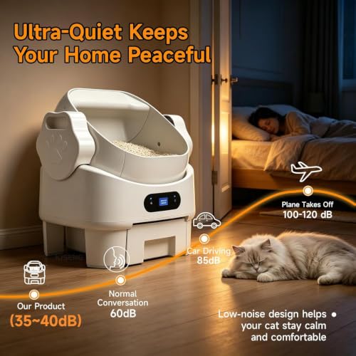 Automatic Cat Litter Box (Automatic-White)