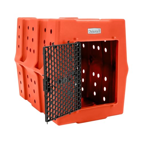 Dakota 283 Canine Rough and Tough Economy Dog Crate (X-Large / Orange)