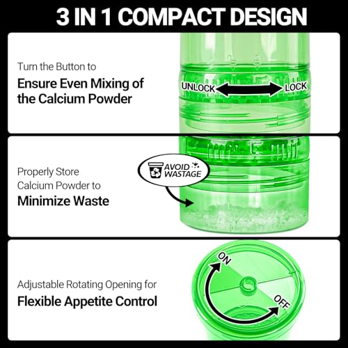 Cricket Calcium Powder Mixer for Reptiles