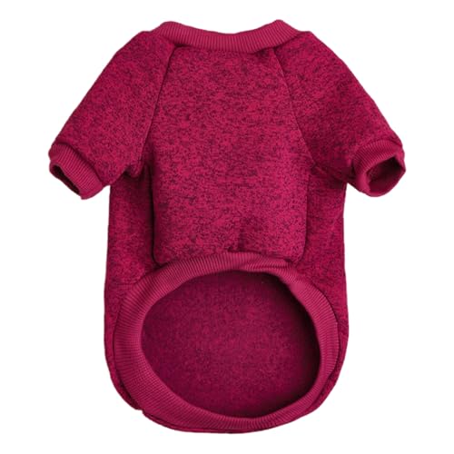 Dog Sweaters for Small Dogs (Wine red / X-Large)