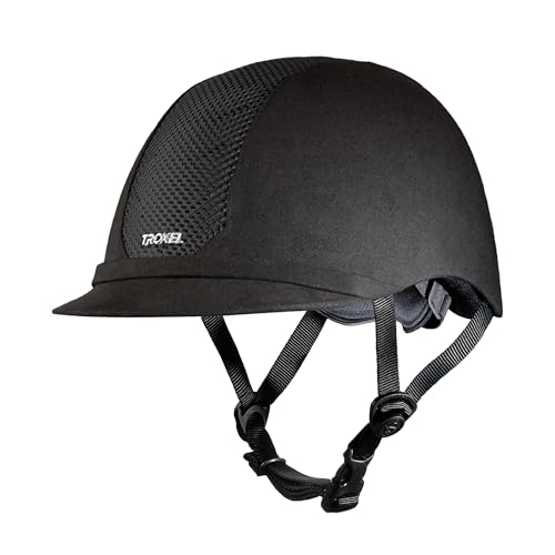 ES Sleek Horse Riding Helmet (Black / Small (6-5/8 - 7))