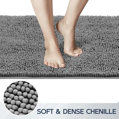 Dog Door Mat for Muddy Paws (72"x36" / Light Grey)