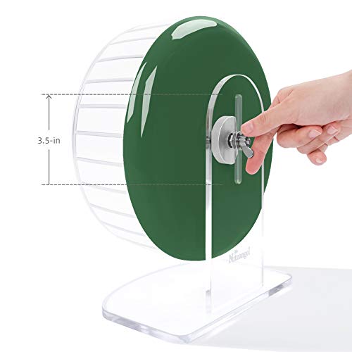 Super Silent Hamster Exercise Wheels (Medium / Dark Green)