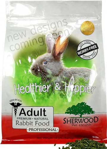 Adult Rabbit Food Professional 10 lbs (10 Pound (Pack of 1))