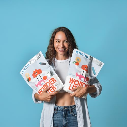 Tofu Cat Litter Natural Clumping Tofu Cat Litter 5.5lb (2 Pack / Watermelon + Wonder Litter)