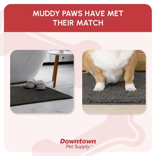 Dog Mud Mat 31" x 20" Ash (31" x 20" / Ash)