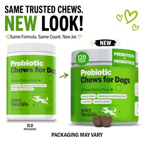 Dog Probiotic Chews (Probiotics - 120 Soft Chews)