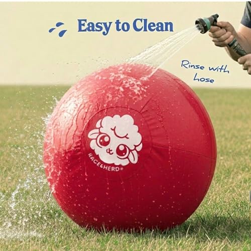 30" Original Herding Ball for Dogs (Cherry - XL 30" Herding Ball Set / XL 30")