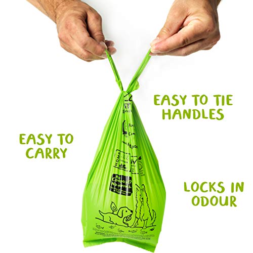 Home Compostable Dog Poop Bags Extra (60 Count (Pack of 1))