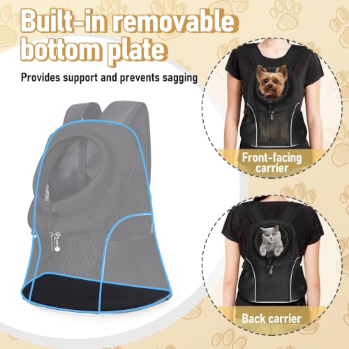 Pet Dog Carrier Backpack (Black)