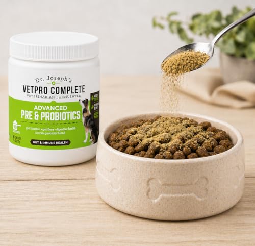 Dr. Joseph's VetPro Complete Advanced Pre & Probiotics Powder for Dogs