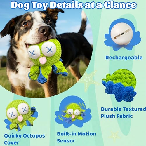 Interactive Octopus Dog Toys (Octopus)
