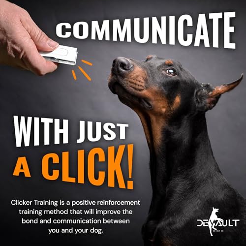Metal Clickers for Dog Training (1 Pack / White)