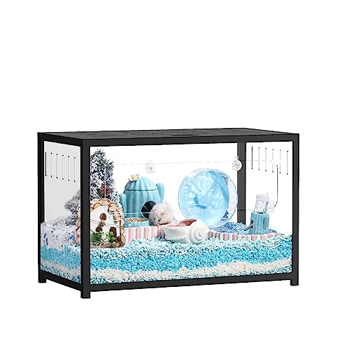 Hamster Cage 2.0 (31.4"L x 17.6"W x 20.6"H / Black)