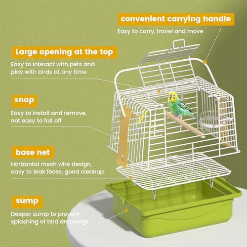 Small Bird Cage (Green / S)