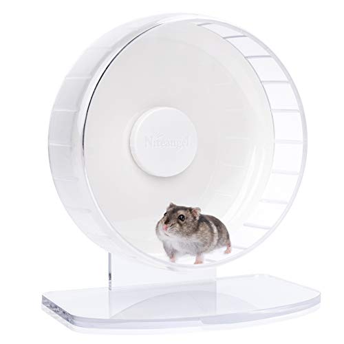 Super Silent Hamster Exercise Wheel (Small / White)