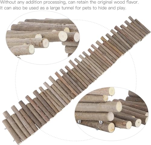 Flexible Wooden Bridge