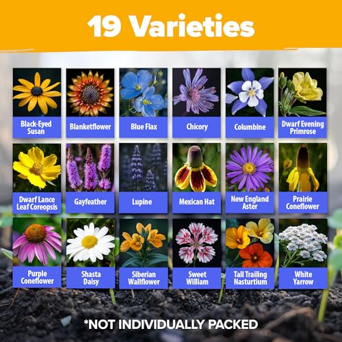 19 Wildflower Variety Mix 63