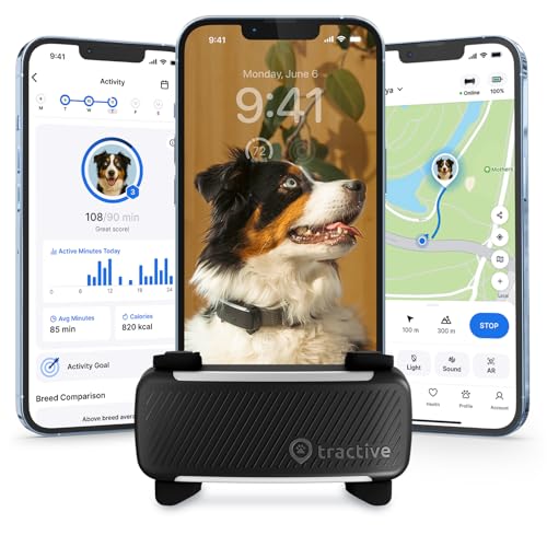 Smart Dog GPS Tracker (Black / Without Subscription)
