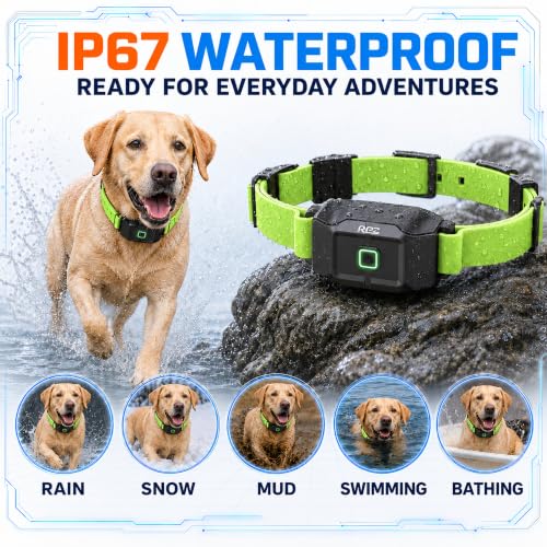 GPS Wireless Dog Fence System with Free App (Green-01)
