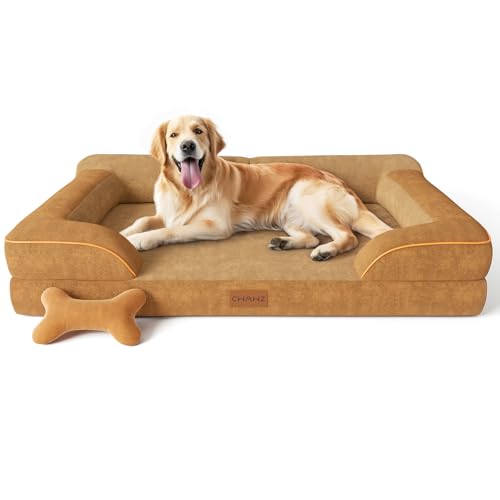 Extra Large Dog Bed (Brown / X-Large(42"L x 30"W x 9.5"Th))