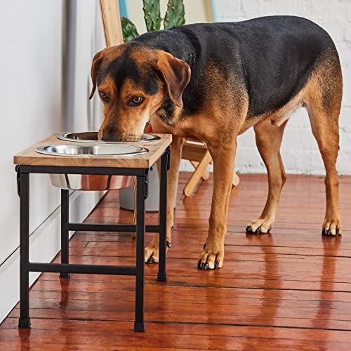 Wood & Metal Feeder (Tall)
