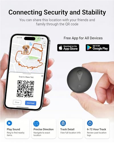 GPS Tracker for Dogs (Black)