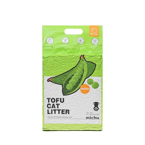 Tofu Cat Litter Natural Clumping Tofu Cat Litter (2 Pack / Original)