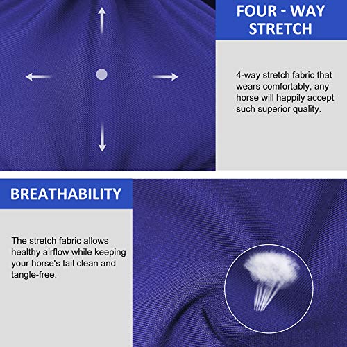Stretchy Tail Guard (Navy)